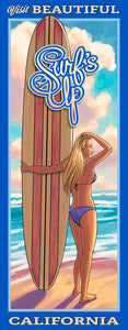 Surf's Up Giclée or Print