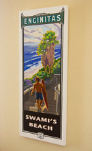 Load image into Gallery viewer, Swami&#39;s Beach Giclée Print on Canvas
