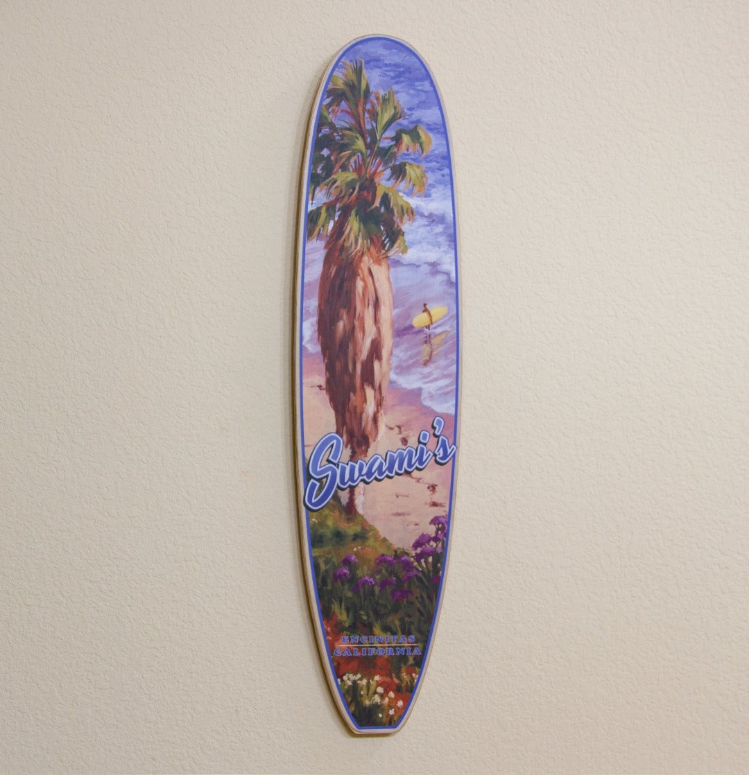 Swami's Giclée Print on Surfboard Shape